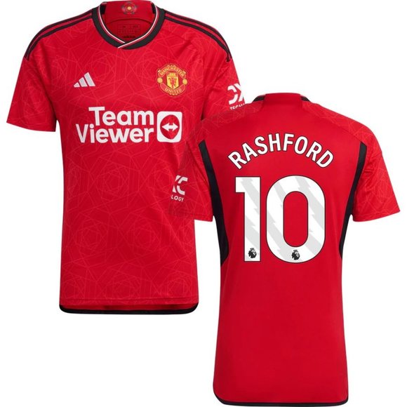 Manchester United F.C. Marcus Rashford 2023-24 Home Jersey - Picture 1 of 1